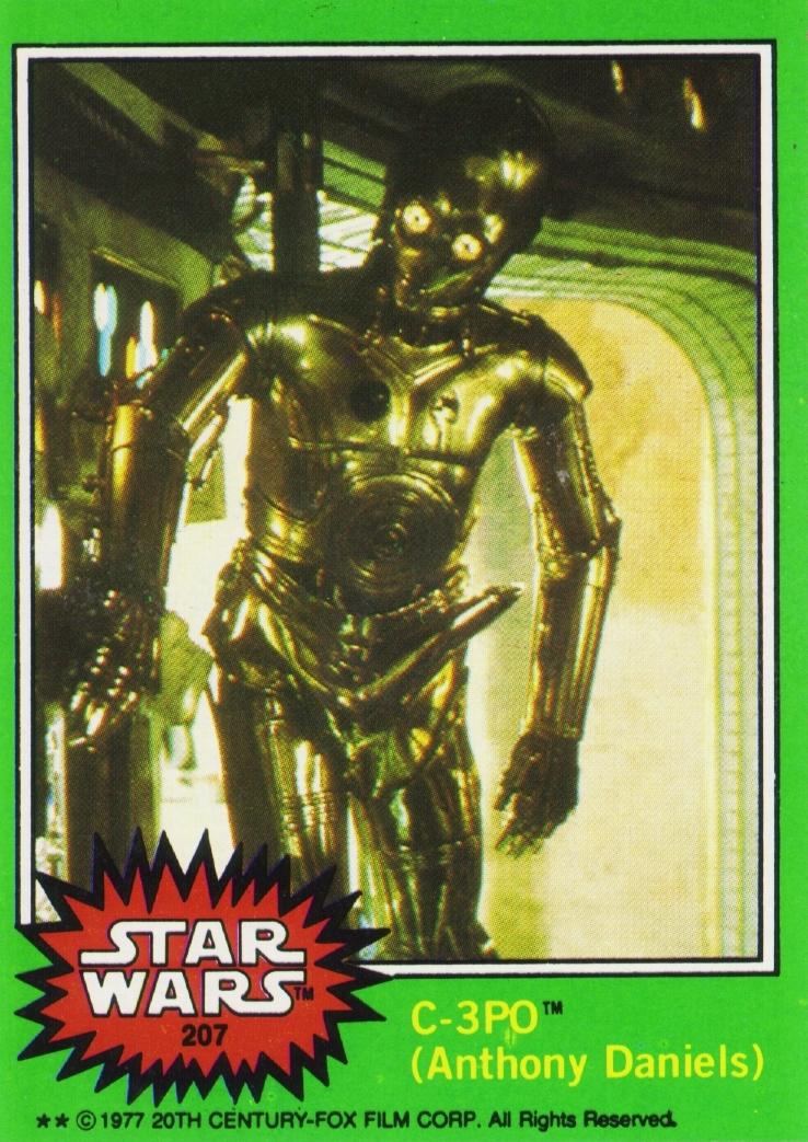 c3po trading card