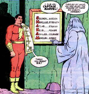 A Ghostly Form grants Billy Batson a Magic Word that makes him a SUPERHERO!