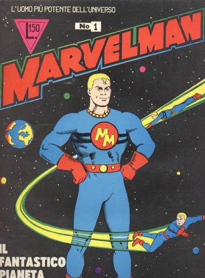 Marvelman Poses with Glee!